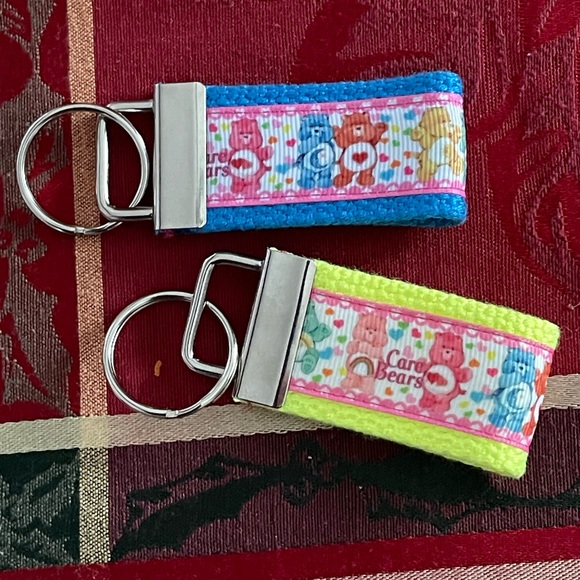Handmade Accessories - Care Bears Keychain Set